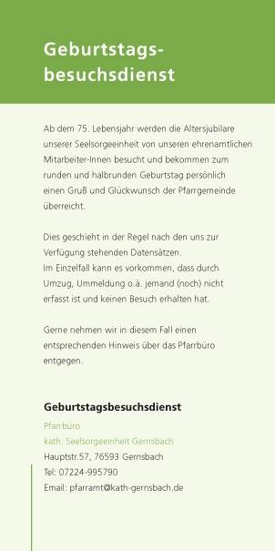 Quelle: Seelsorgeeinheit Gernsbach